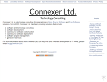 Tablet Screenshot of connexer.com